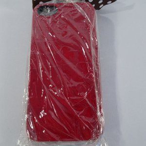Vintage Henri Bendel Red Cell Phone Case New in Packaging